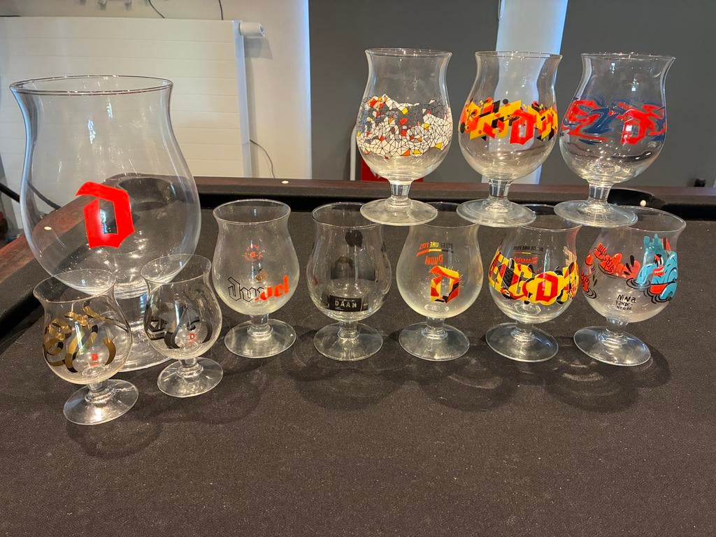 Duvel glazen, Verzamelen, Ophalen, Zo goed als nieuw, Bierglas