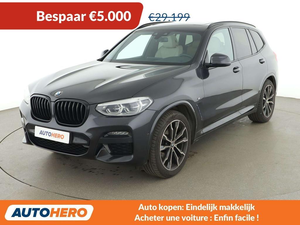 BMW X3 xDrive 20i M Sport (année de construction 2020), Autos, Cuir, Argent ou Gris, Achat, 1790 kg