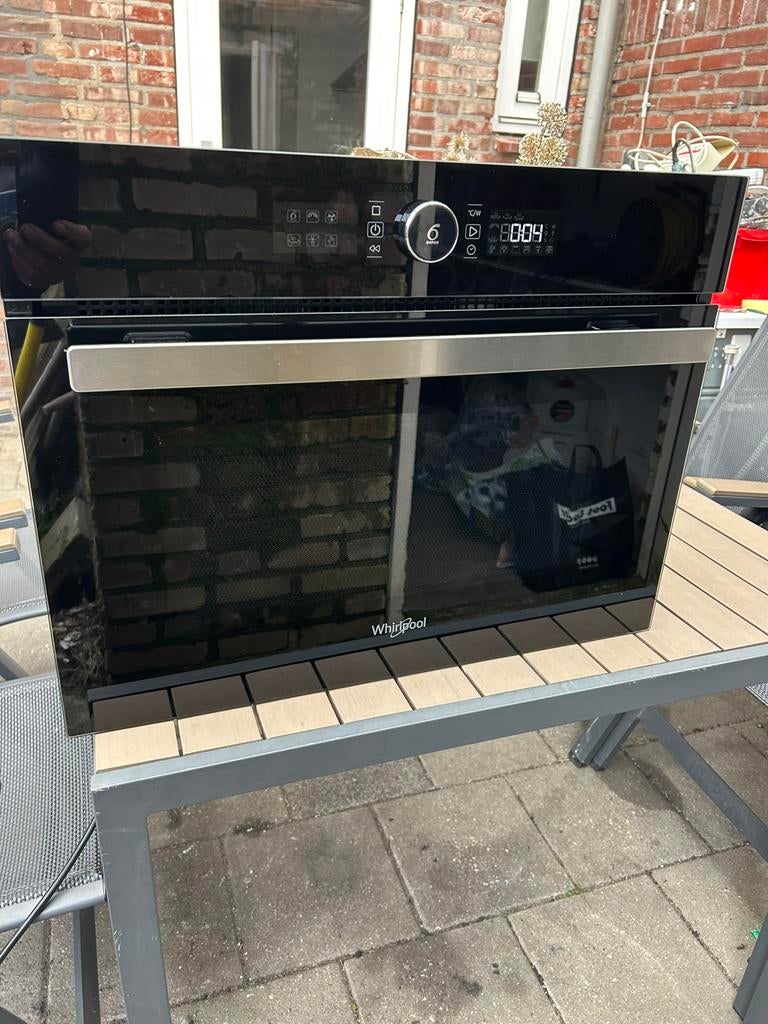 Te Koop Inbouw Magnetron Wihirlpool werkt perfect., Elektronische apparatuur, Ophalen of Verzenden, Inbouw