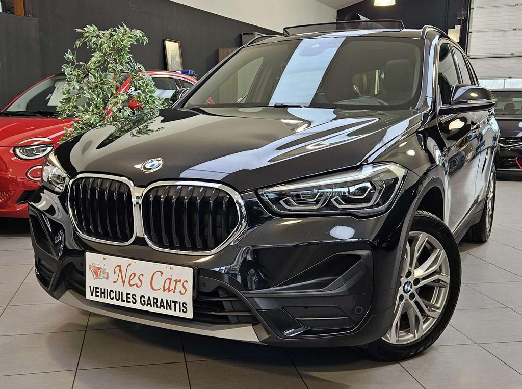 BMW X1 1.5i sDRIVE18,GPS,PHARES LED,CAMERA,GARANTIE 1 AN, Stof, Gebruikt, 136 pk, Zwart