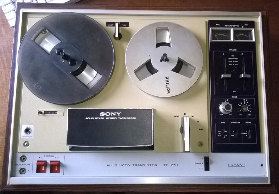 Magnétophone Sony TC-270 + bandes (séparément ou ensemble), Enlèvement, Magnétophone, Avec bandes