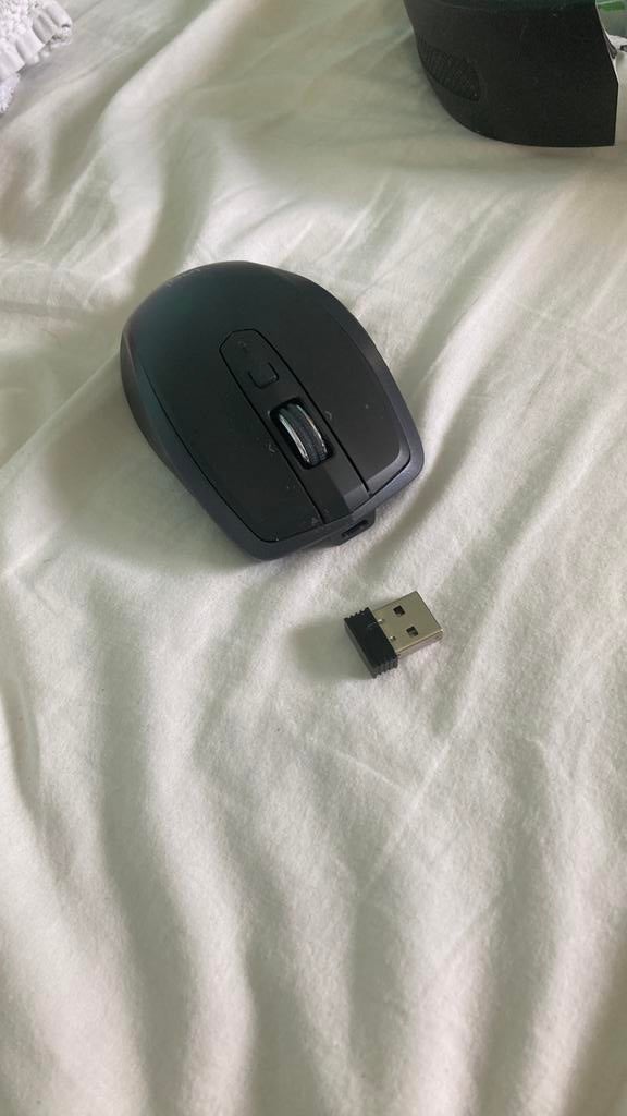 Muis van logitech, Computers en Software, Muizen, Verzenden, Gebruikt, Draadloos, Muis