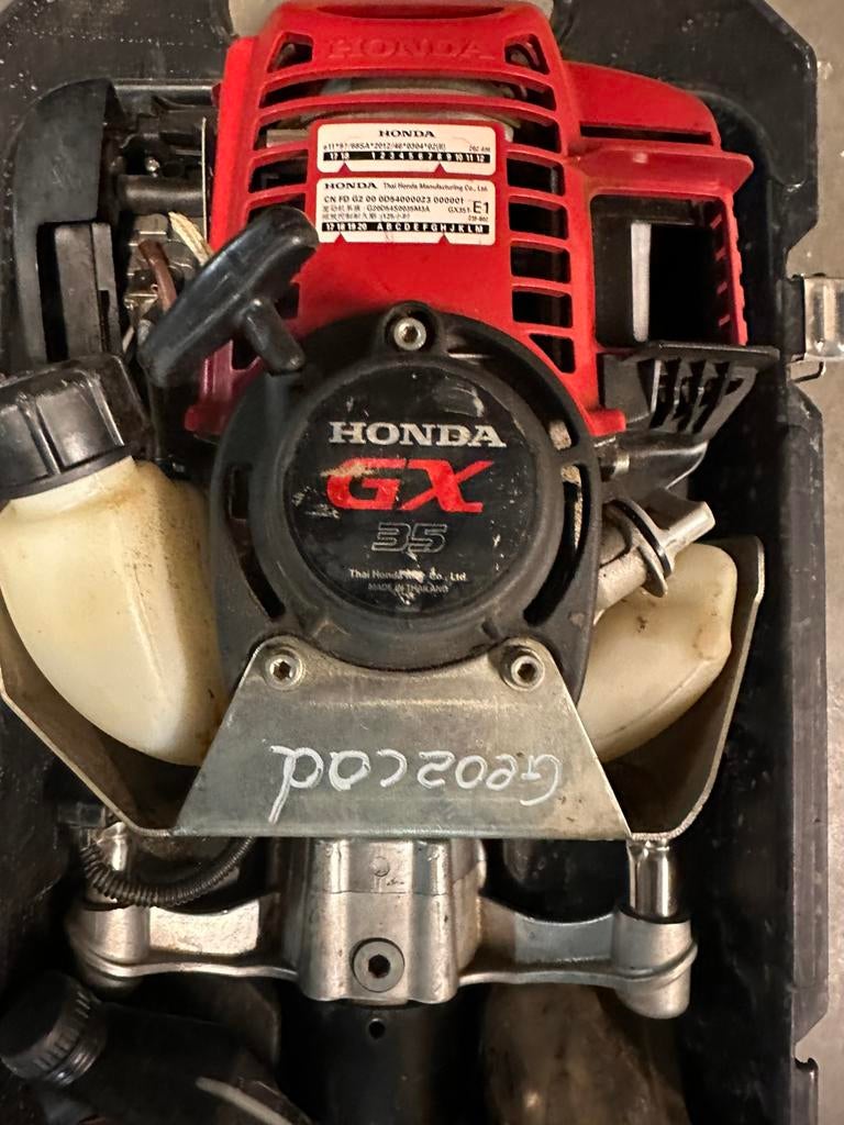 Tiger palenrammer Honda GX35 Topstaat krachtig, Doe-het-zelf en Bouw, Ophalen, Zo goed als nieuw