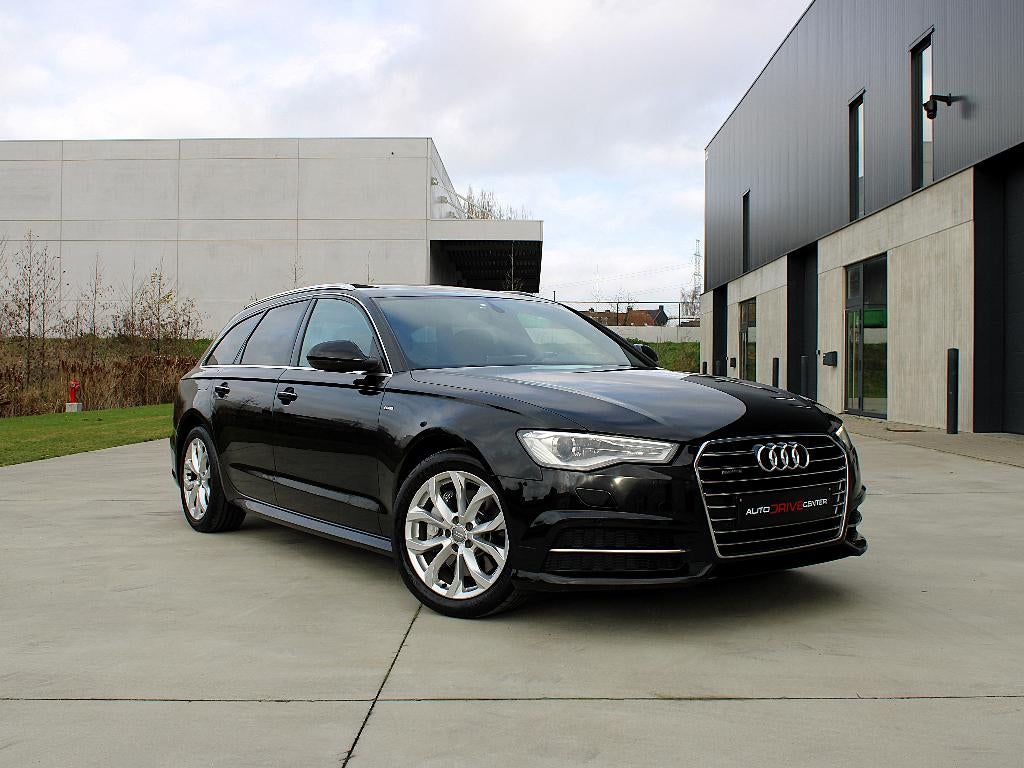 ✅Audi a6 3.0tdi S-line * Pano * Automaat * Trekhaak *Keyless, Auto's, Automaat, Euro 6, 2993 cc, Zwart