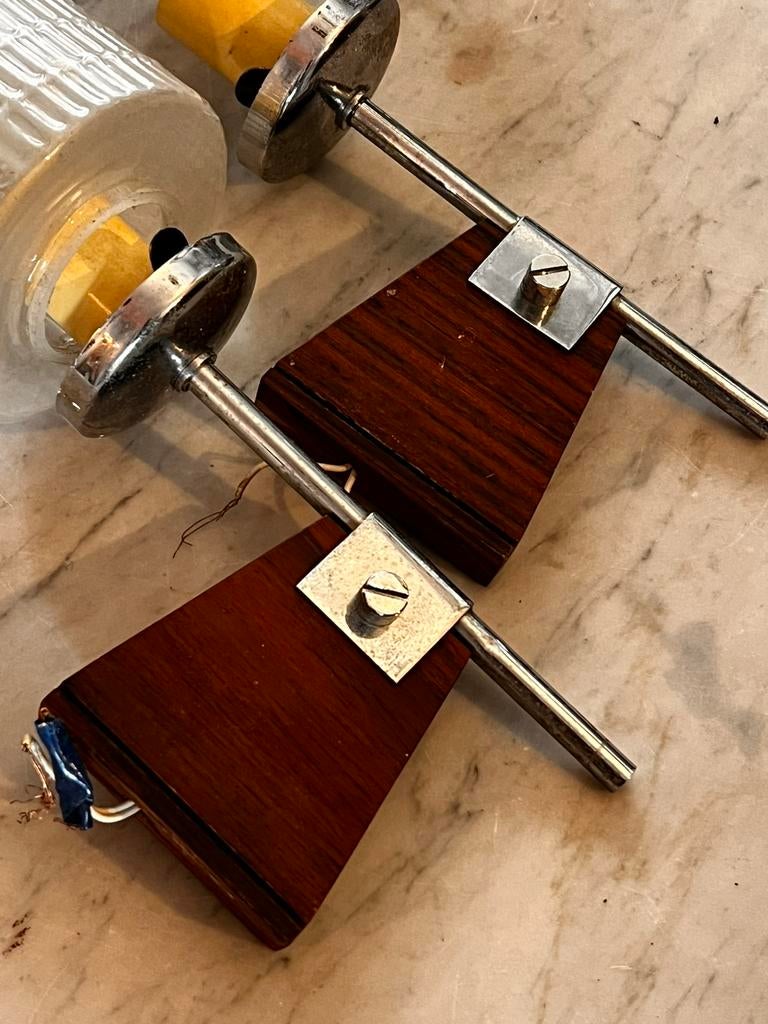 lampen muur 70’s, Huis en Inrichting, Lampen | Wandlampen, Ophalen, Gebruikt, Glas