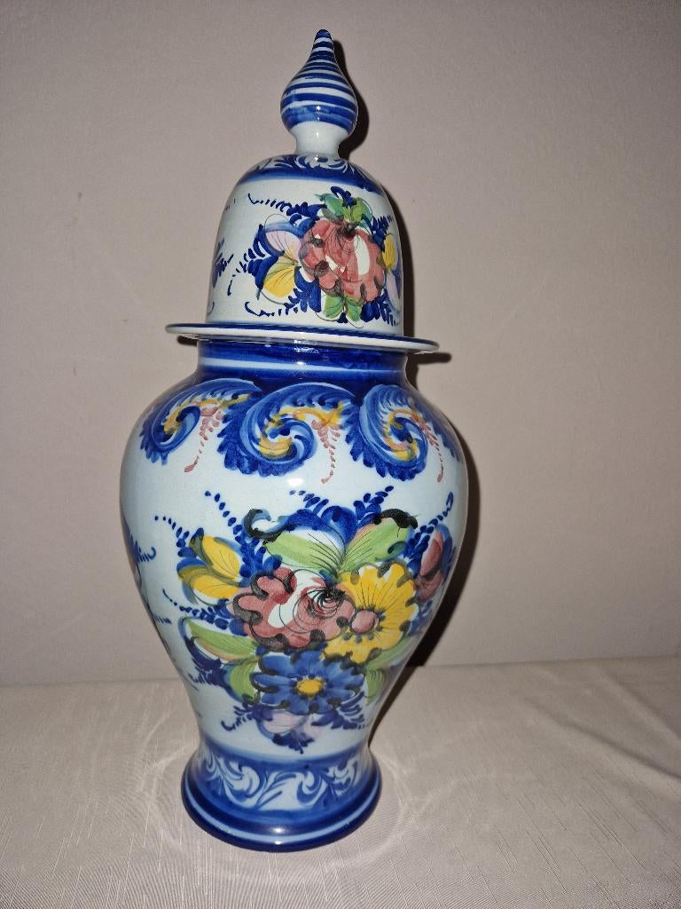 Vase portugais peint à la main Arte Pinto 1969 — 40 cm, Enlèvement