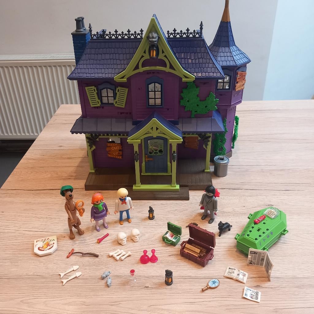 Maison hantée Scooby-Doo Playmobil, Enlèvement ou Envoi, Comme neuf, Ensemble complet