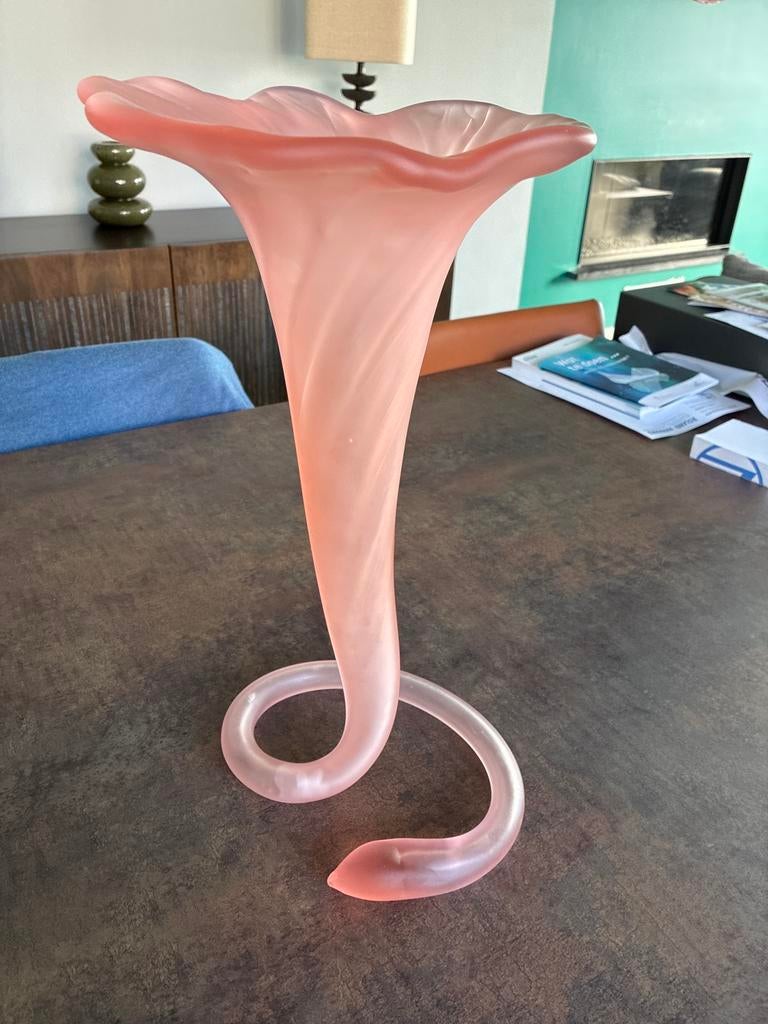 Vase MURANO, Moins de 50 cm, Enlèvement ou Envoi, Autres couleurs, Comme neuf
