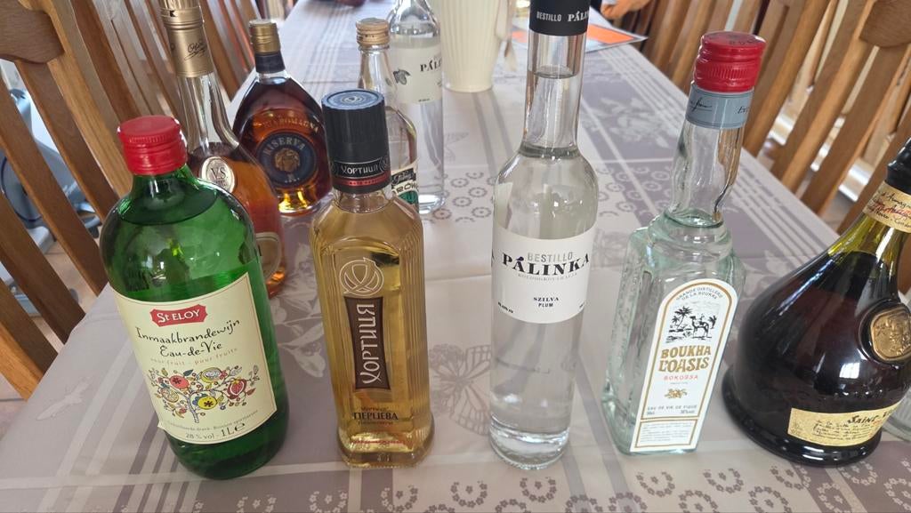 10 ongeopend alcohol flessen, Ophalen