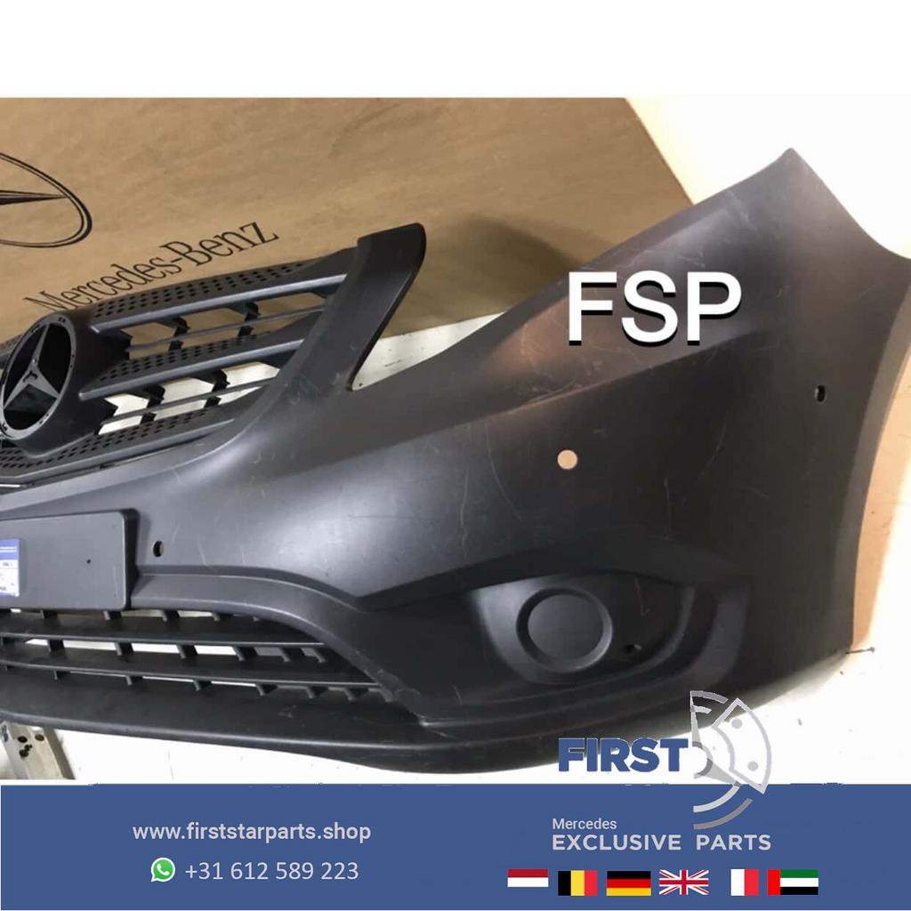 W447 VITO VOORBUMPER Mercedes ORIGINEEL 2014-2019 ONGESPOTEN, Auto-onderdelen, Gebruikt, -, Voor, Ophalen of Verzenden