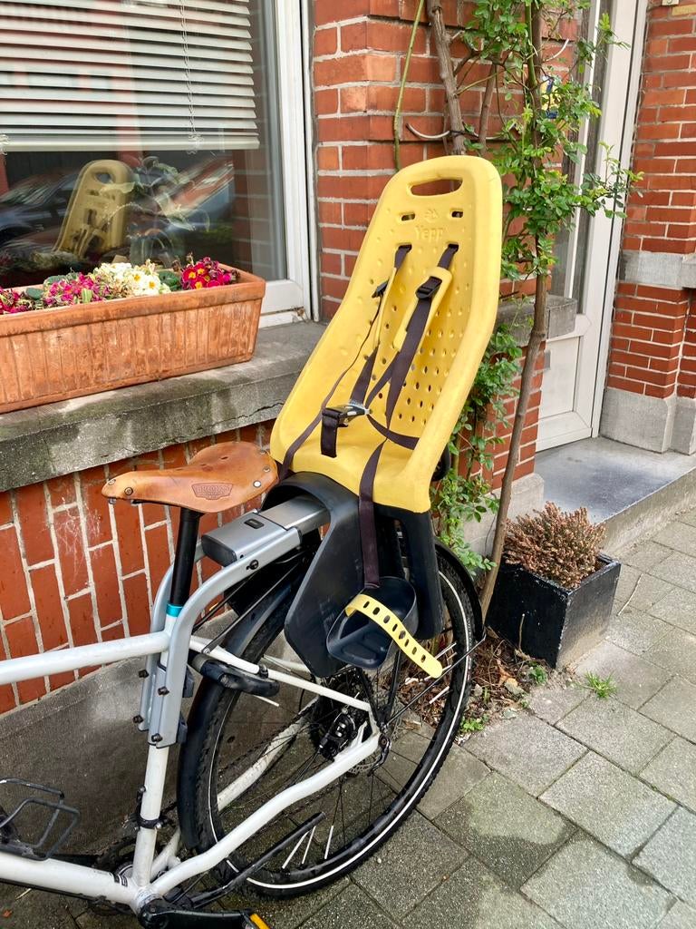 Thule Yepp Maxi met 2 Frame houders, Enlèvement, Utilisé, Siège arrière, Repose-pieds