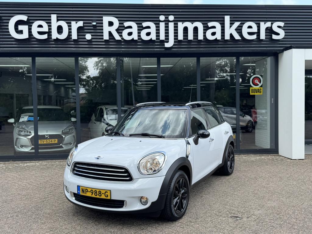 MINI Countryman 1.6 Cooper Chili *Panoramadak*ECC*, Auto's, Mini, Euro 5, 122 pk, Wit, Bedrijf