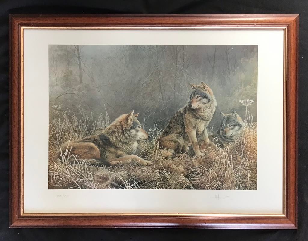 André Buzin „De rust van de jagers”, Ophalen