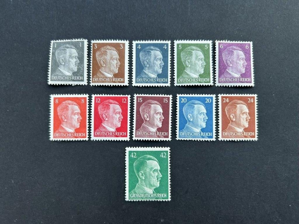 Adolf Hitler - 1941 & 1942 - postzegels vanaf 781, Postzegels en Munten, Postzegels | Europa | Duitsland, Postfris, Duitse Keizerrijk