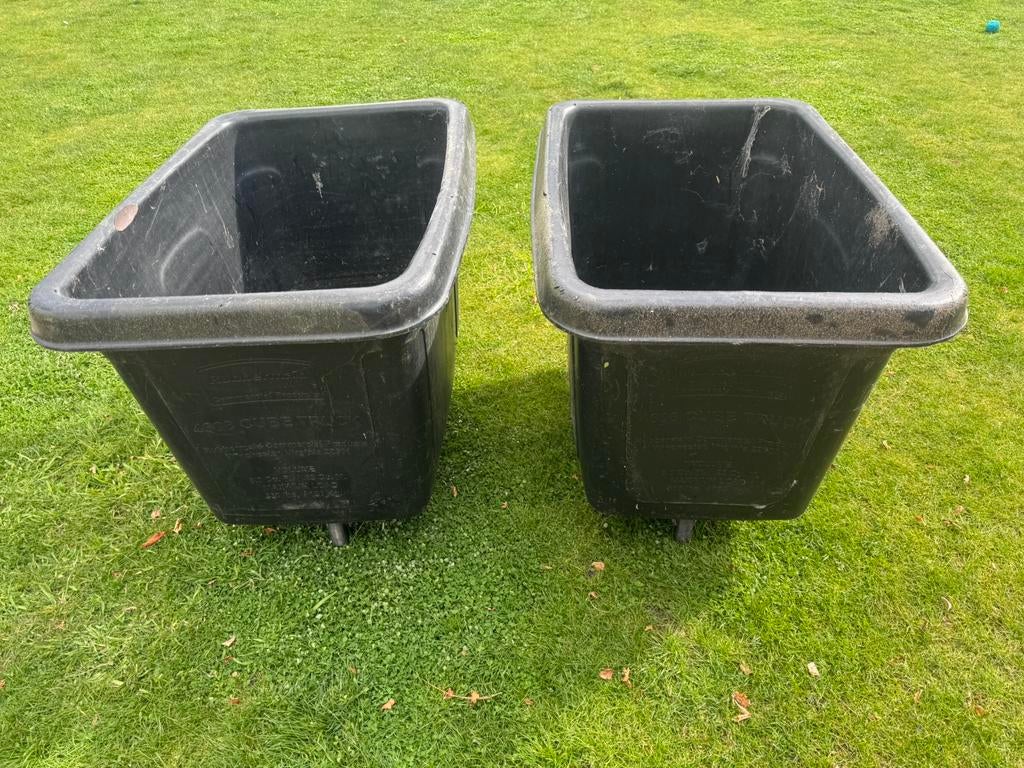Rubbenmaid Cube 230 liter, Tuin en Terras, Ophalen, Gebruikt, Kunststof, Tuin