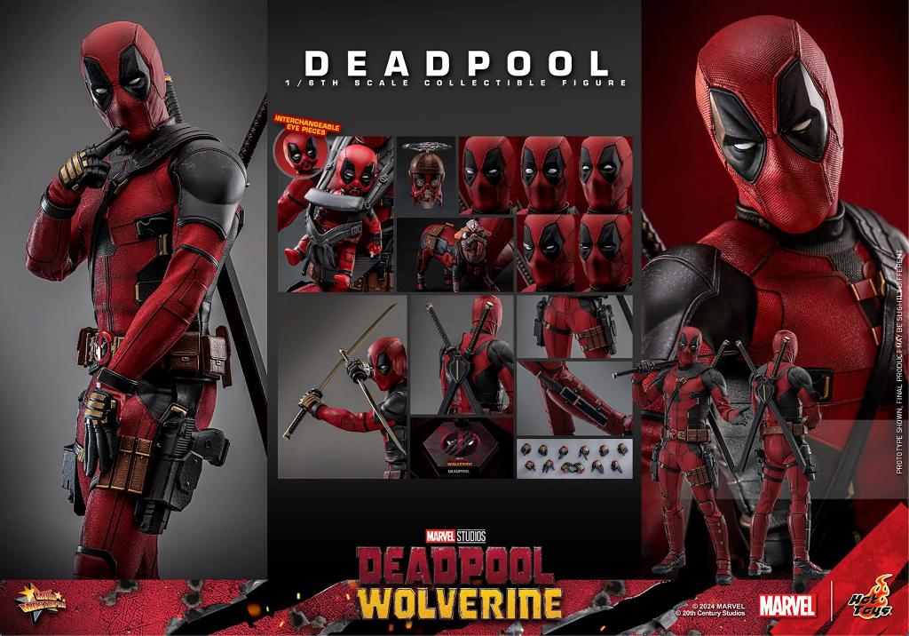 Hot Toys Deadpool & Wolverine Deadpool MMS746, Collections, Envoi, Neuf