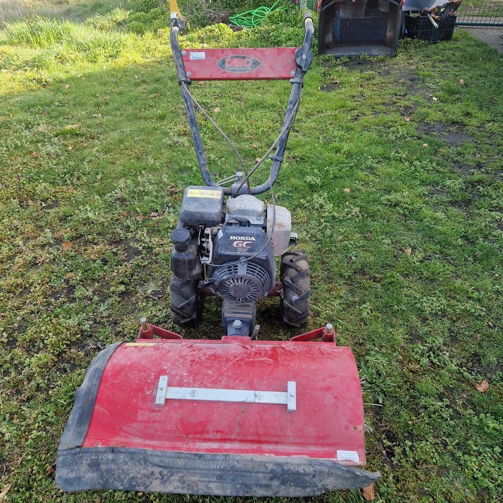 Veegmachine, Ophalen, Benzine