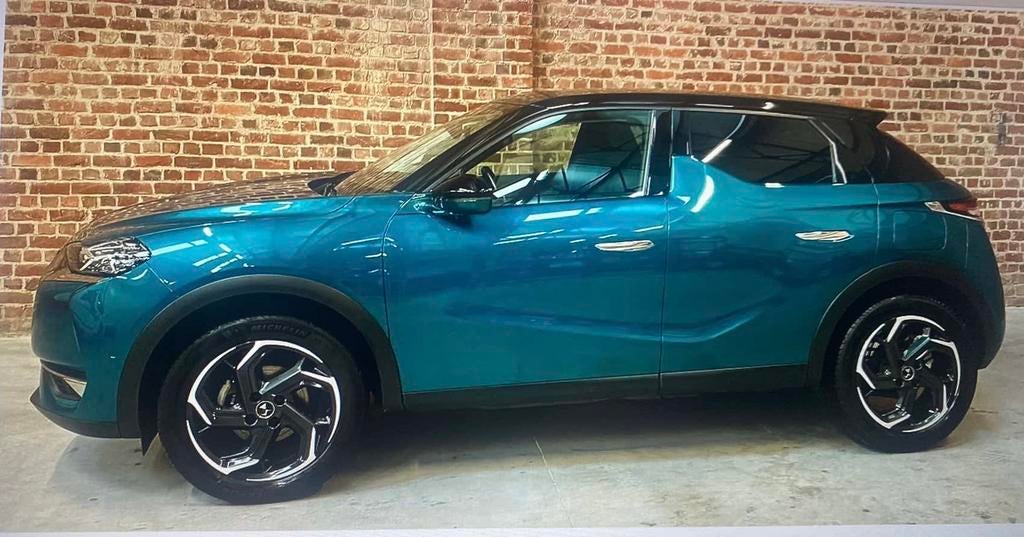 DS3 Crossback 1.21, Auto's, DS, Blauw, Leder, Handgeschakeld, 5 deurs