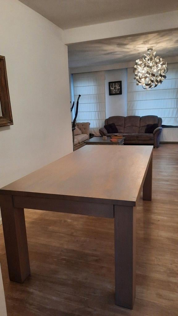 Hardhout eettafel 3m x 1 m, Huis en Inrichting, Ophalen