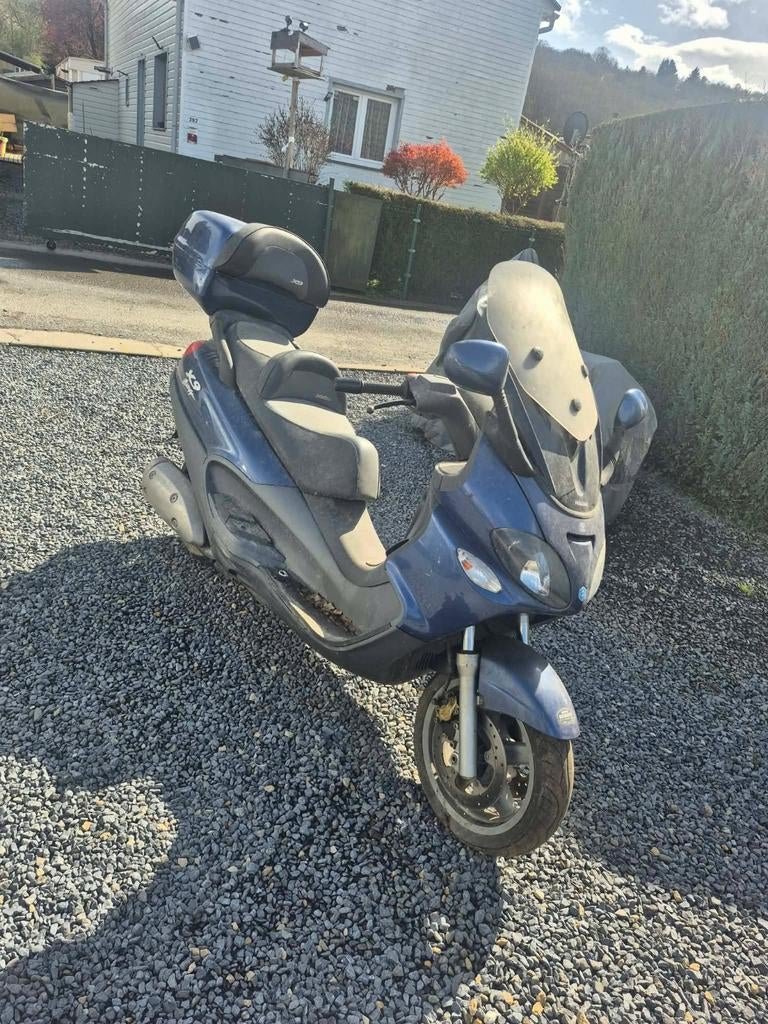Piaggio x9, Motoren, Ophalen