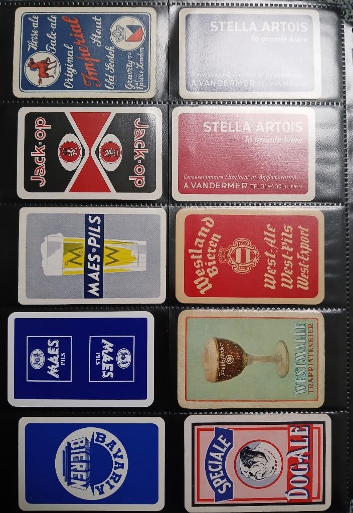 Speelkaarten,pils, Verzamelen, Biermerken, Verzenden, Stella Artois