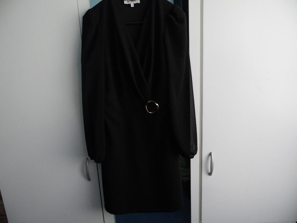 MORGAN DE TOI JURK, Kleding | Dames, Jurken, Zo goed als nieuw, Maat 36 (S), Zwart, Knielengte, Ophalen of Verzenden