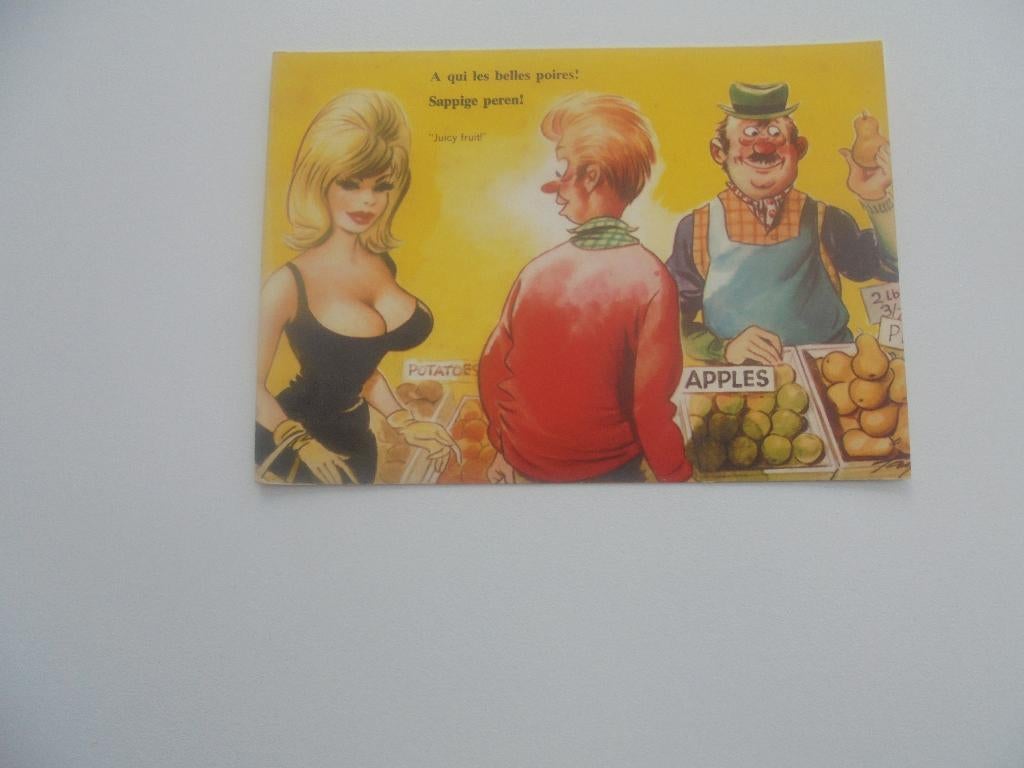 sexy fantasie postkaart, Verzenden, 1980 tot heden, Ongelopen, Overige thema's