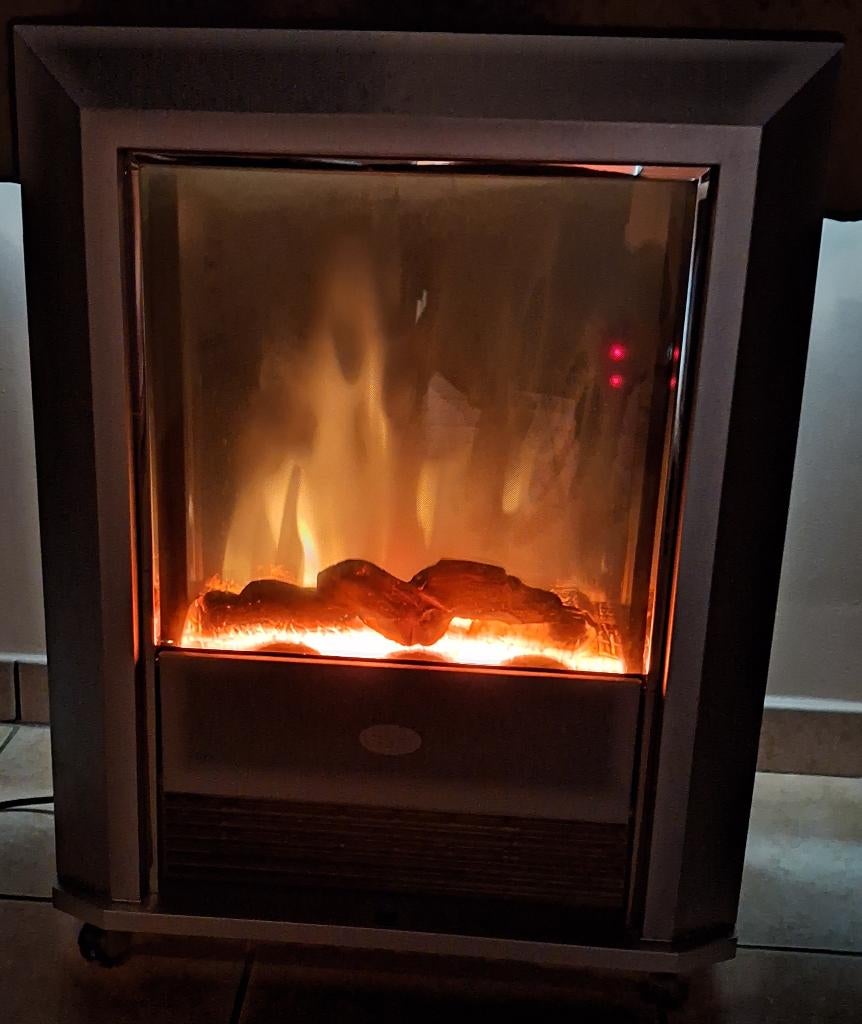 cheminée électrique, Huis en Inrichting, Haarden, Ophalen, Zo goed als nieuw, Elektrische haard