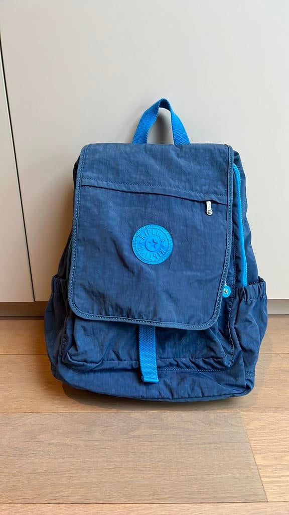 Sac à dos bleu Kipling, très bon état, Bijoux, Sacs & Beauté, Sacs | Cartables, Enlèvement ou Envoi, Utilisé, Bleu, Sac à dos