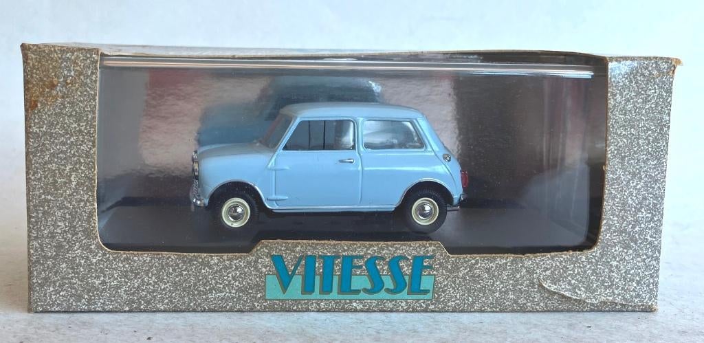 Austin Mini lichtblauw Vitesse  # 012., Ophalen of Verzenden, Zo goed als nieuw, Auto, Overige merken