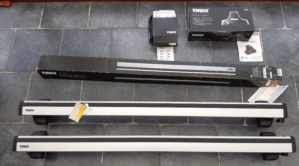 barres de toit thule alu, Auto diversen, Dakdragers, Ophalen, Zo goed als nieuw