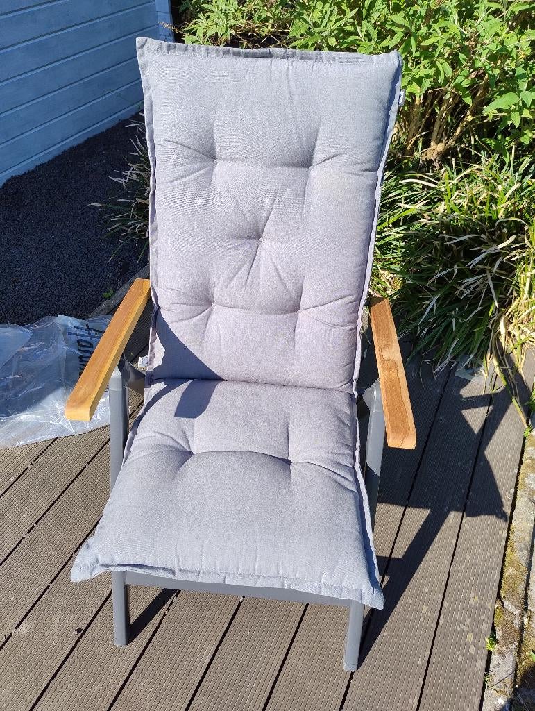 Hartman set verstelbare tuinstoelen, Ophalen, Zo goed als nieuw, Aluminium, Verstelbaar