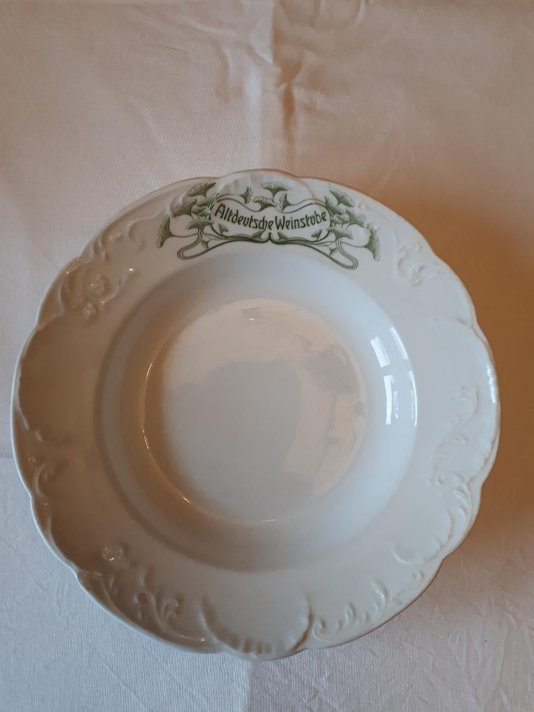 Assiette en porcelaine (02), Enlèvement