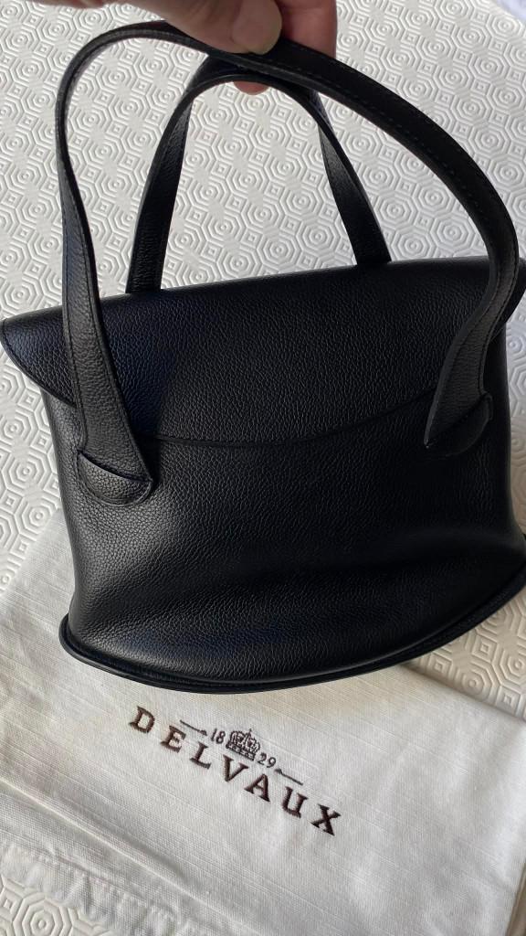 Sac noir VINTAGE de marque DELVAUX  - VINTAGE zwarte tas, Bijoux, Sacs & Beauté, Sacs | Sacs Femme, Enlèvement, Comme neuf, Noir