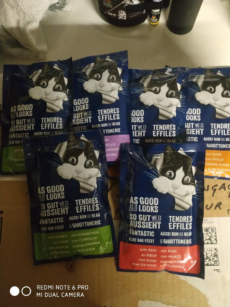 Sachets fraîcheur Félix croquettes et gamelle, Enlèvement, Chat