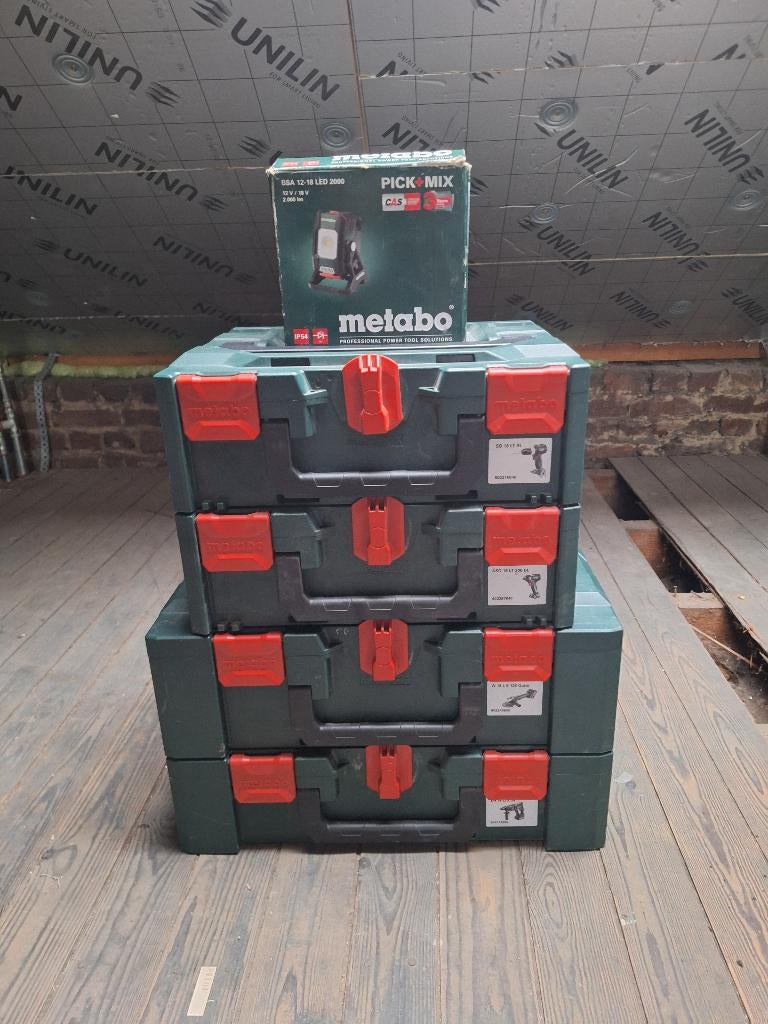 Combo machine metabo, Enlèvement, Comme neuf, Perceuse, Vitesse variable