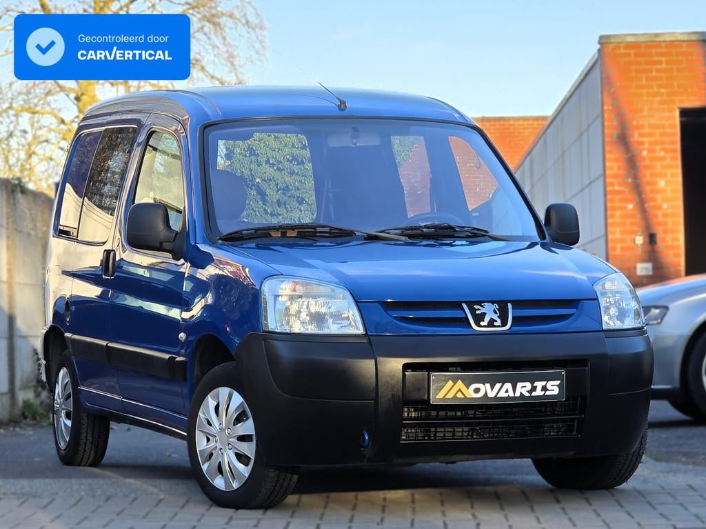 Peugeot Partner 1.6HDI Lichte vracht 75pk Ex-politie, Autos, Peugeot, Achat, Entreprise, 2 places, Boîte manuelle