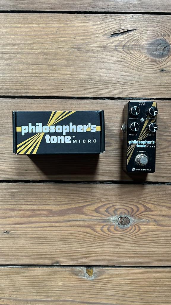 Philosopher’s tone micro -pedale de compression Guitare, Enlèvement, Comme neuf, Volume