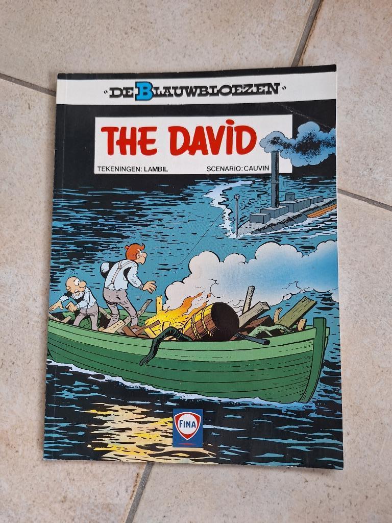 Strip De Blauwbloezen “The David”., Eén stripboek, Ophalen of Verzenden, Zo goed als nieuw