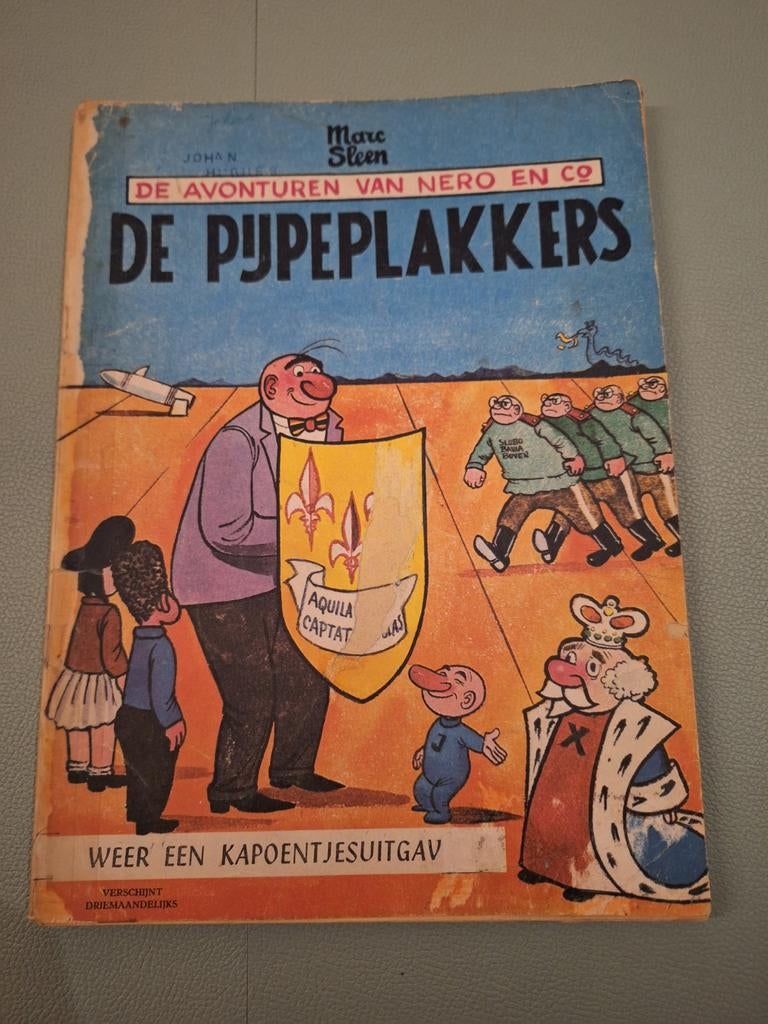 Strip Nero 1965: De pijpeplakkers, Boeken, Stripverhalen, Marc Sleen, Eén stripboek, Ophalen of Verzenden, Zo goed als nieuw