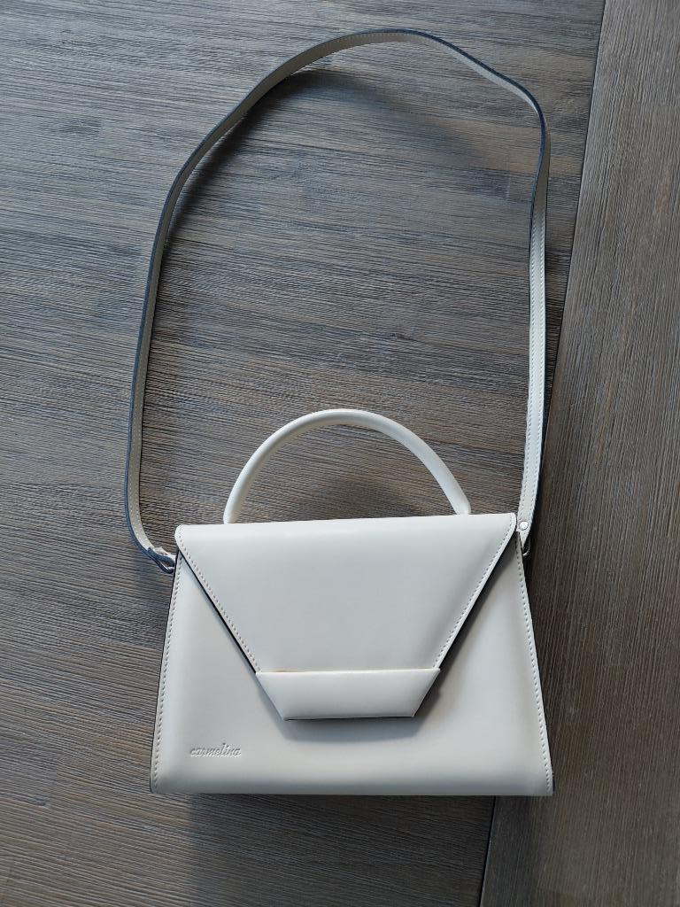 handtas Carmelina, Enlèvement, Comme neuf, Beige, Sac à main