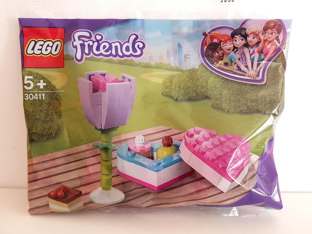 Lego Friends 30411 Snoepdoos en Bloem - set zakje, Kinderen en Baby's, Speelgoed | Duplo en Lego, Nieuw, Lego, Complete set, Ophalen of Verzenden