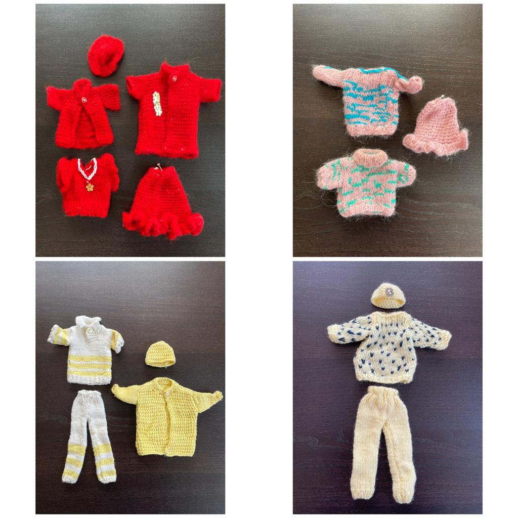 Vintage handgemaakte Barbie kleding, Enlèvement ou Envoi, Utilisé, Vêtements