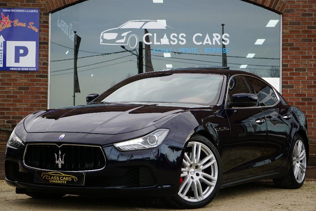 Maserati Ghibli 3.0 d Auto Cam Pdc Xenon Toit Ouvrant Carnet, Autos, Maserati, Cuir, Euro 5, Achat, 2987 cm³