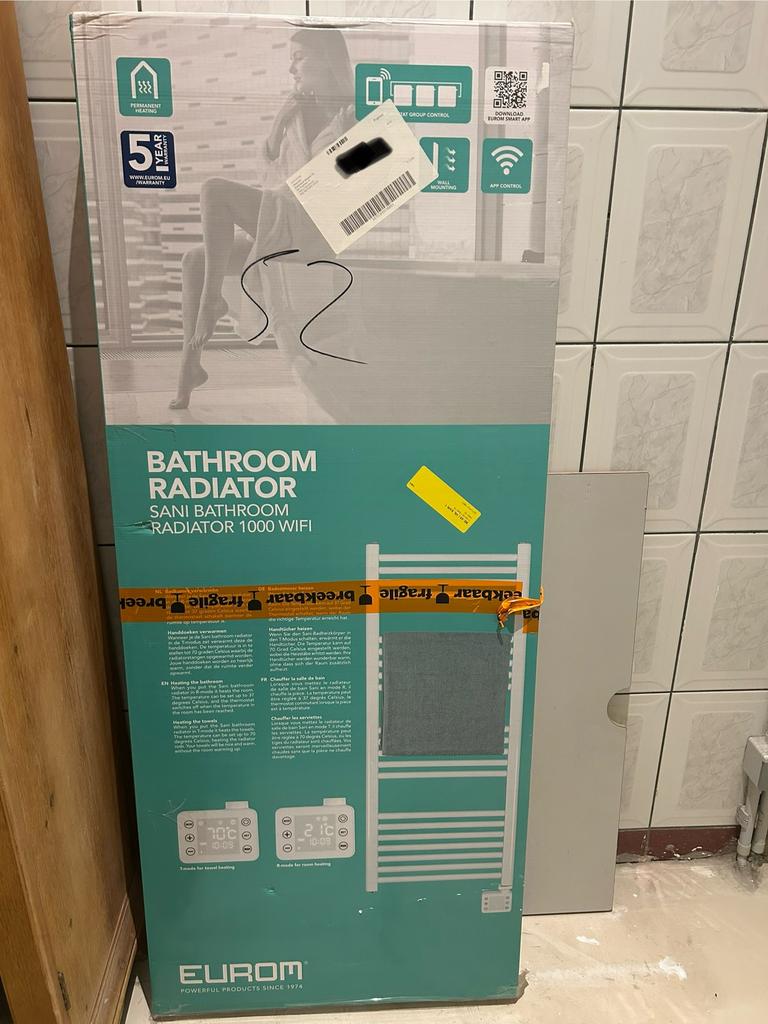 Radiateur electrique de salle de bain/douche, Enlèvement, Comme neuf, Radiateur