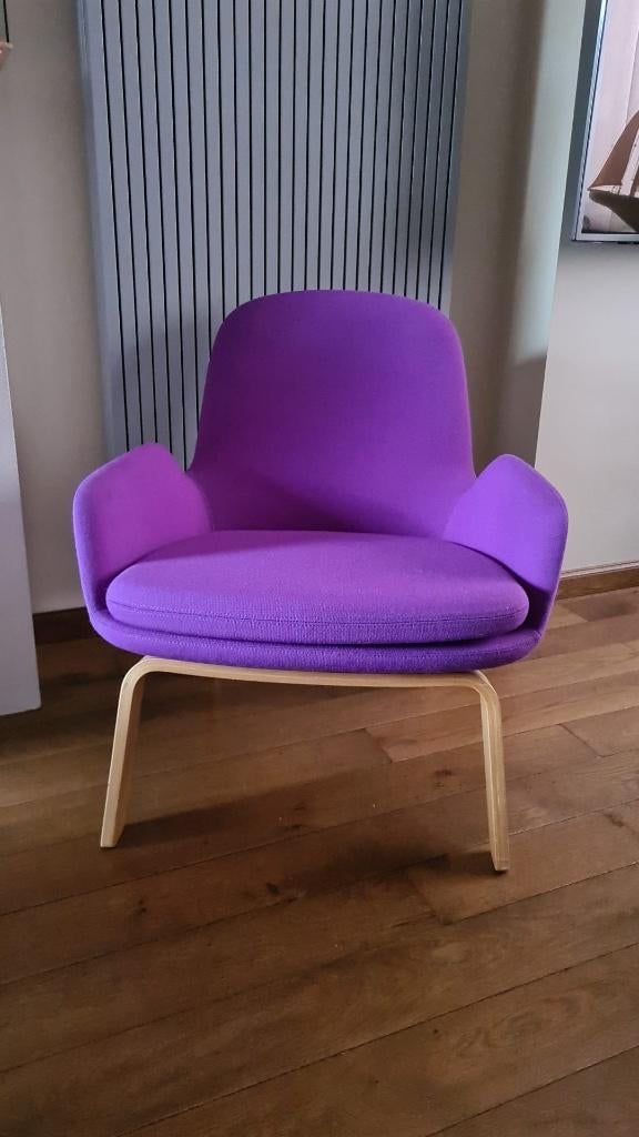 Normann Copenhagen Era Lounge Chair low, Simon Legald, Ophalen, Zo goed als nieuw, Hout
