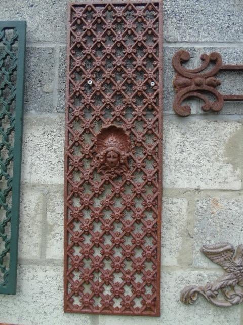 grille de porte , décoration , fronton en fonte, Enlèvement ou Envoi, Neuf