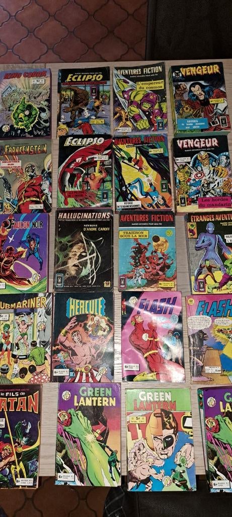 MARVEL,  COMICS POCKET, Publication FLASH, Comics