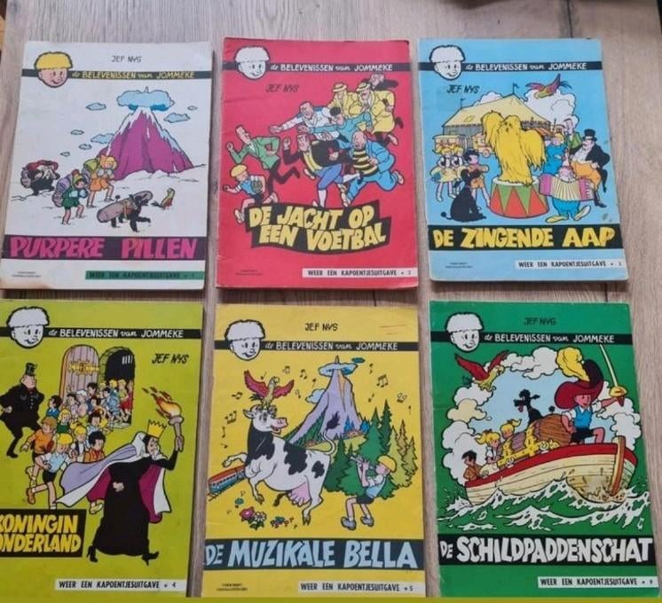 Strip Jommeke : oude reeks / kapoentjesuitgave, Boeken, Stripverhalen, Ophalen of Verzenden, Zo goed als nieuw