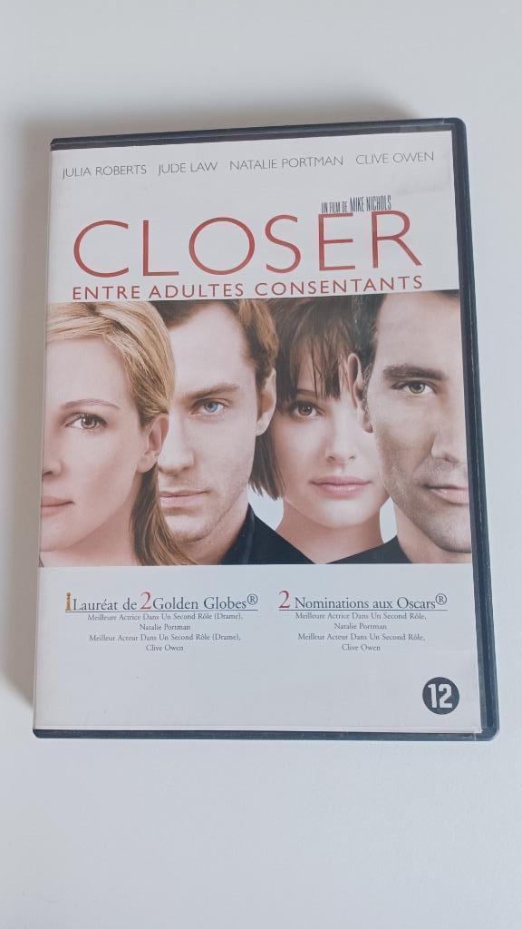 DVD Closer, entre adultes consentants, À partir de 12 ans, Enlèvement ou Envoi, Utilisé, Drame
